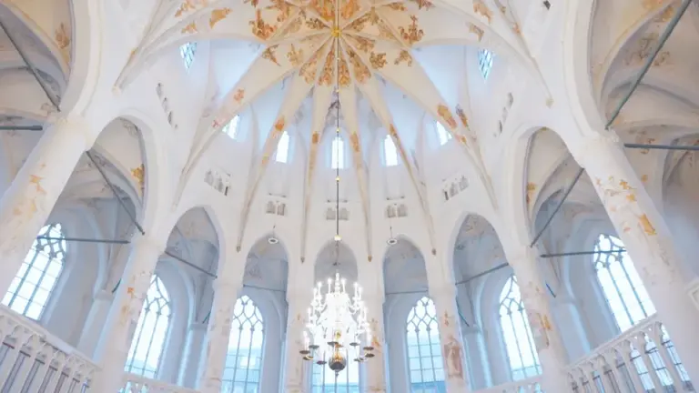 Plafond overzicht Grote kerk Harderwijk