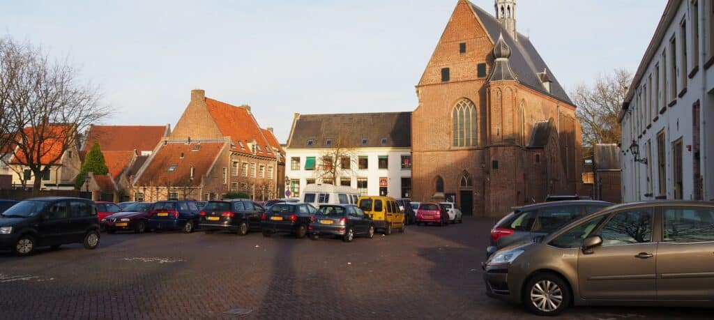Parkeerplaats kloosterplein Harderwijk